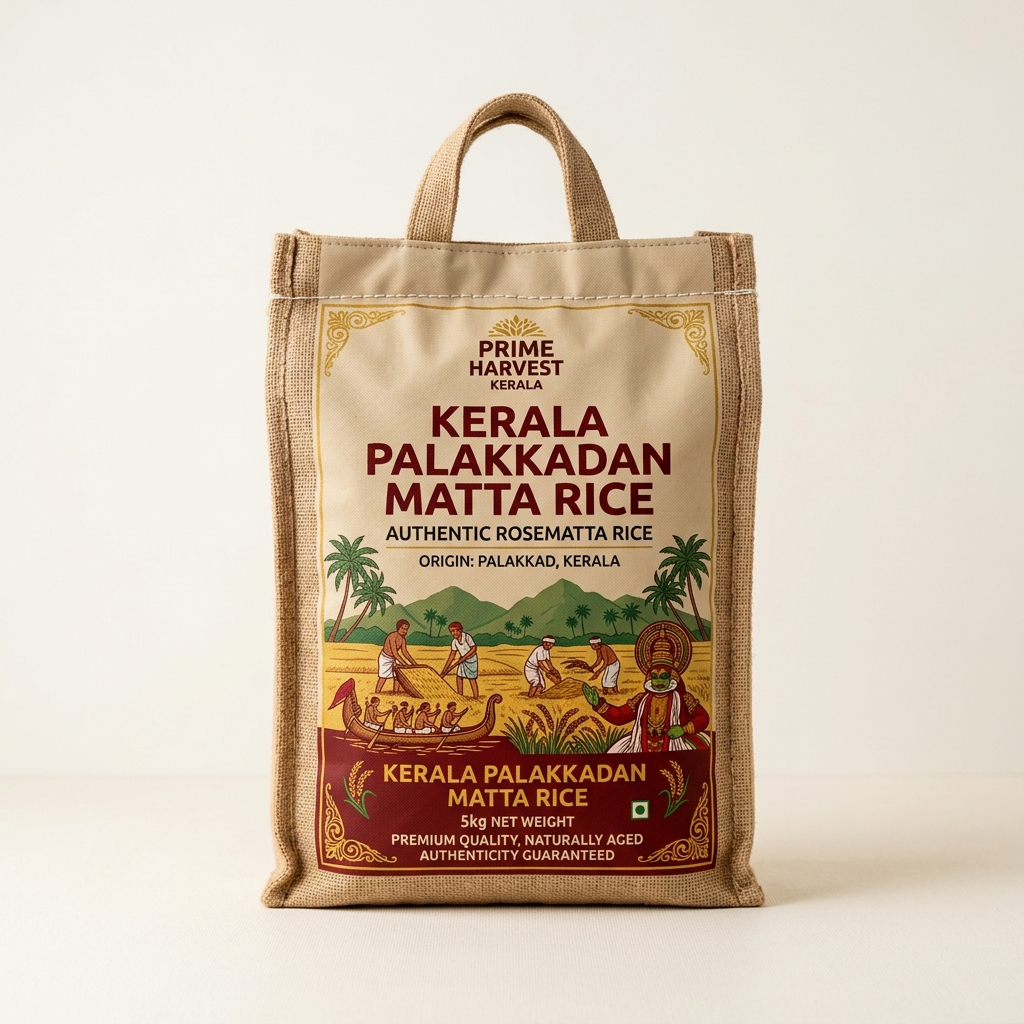 Nirapara Palakkadan Matta Rice (Vadi)
