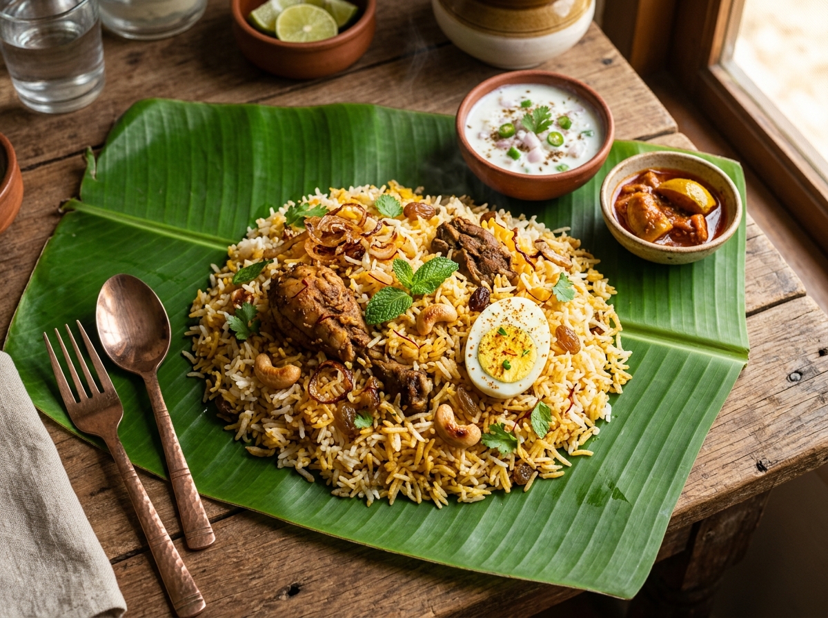 Thalassery Chicken Dum Biriyani (Chef's Special)